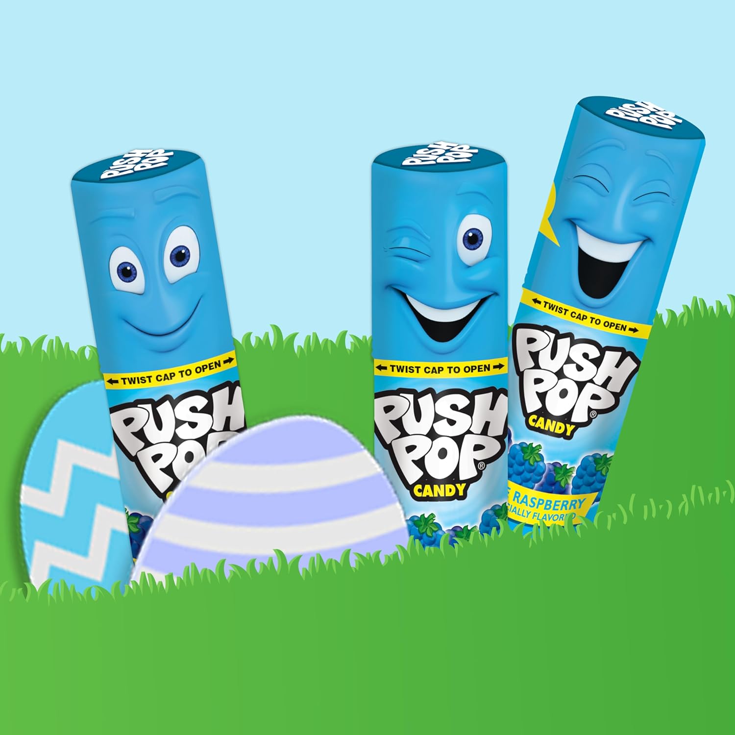 Push Pop Blue Colorfest